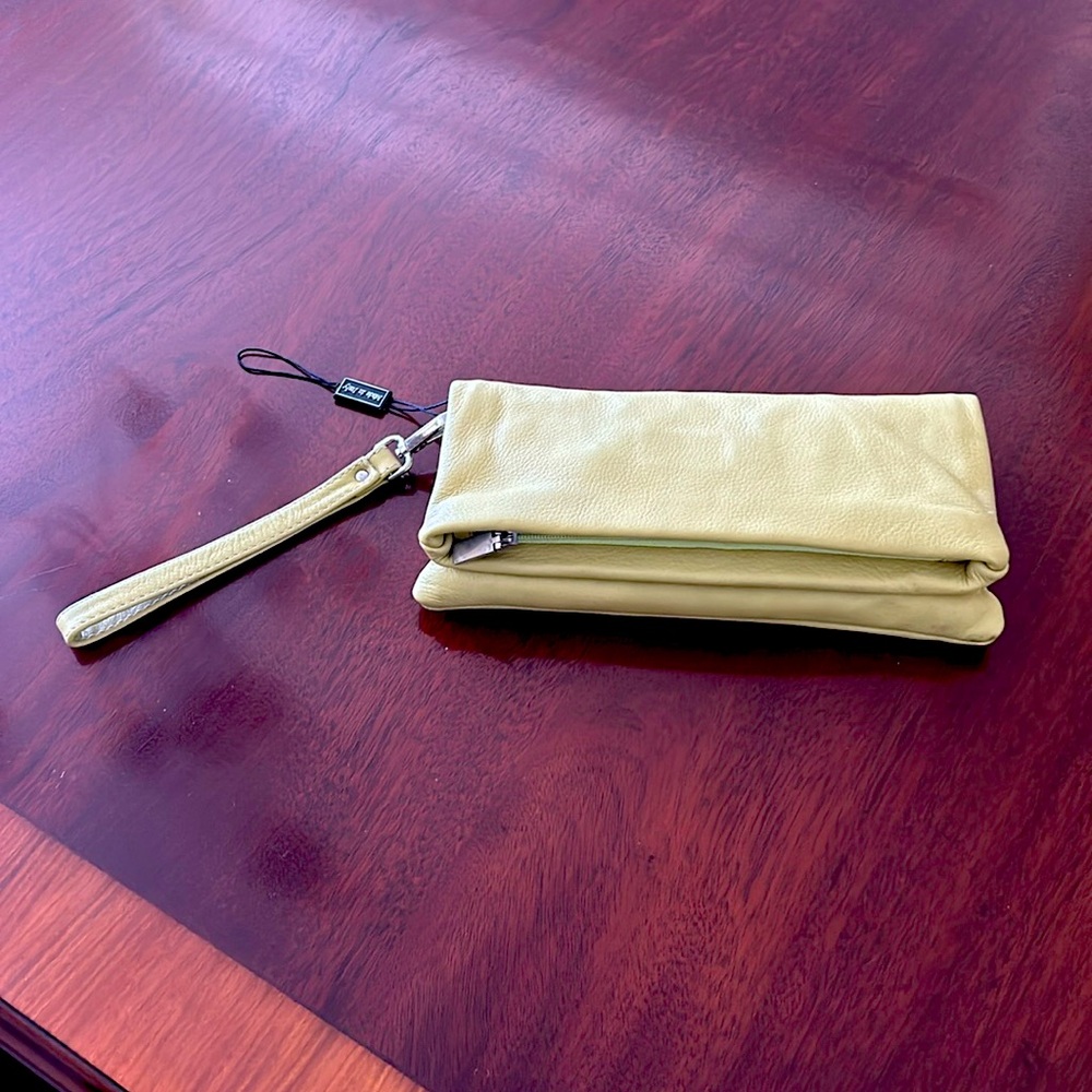 Genuine Leather Purse/wristlet